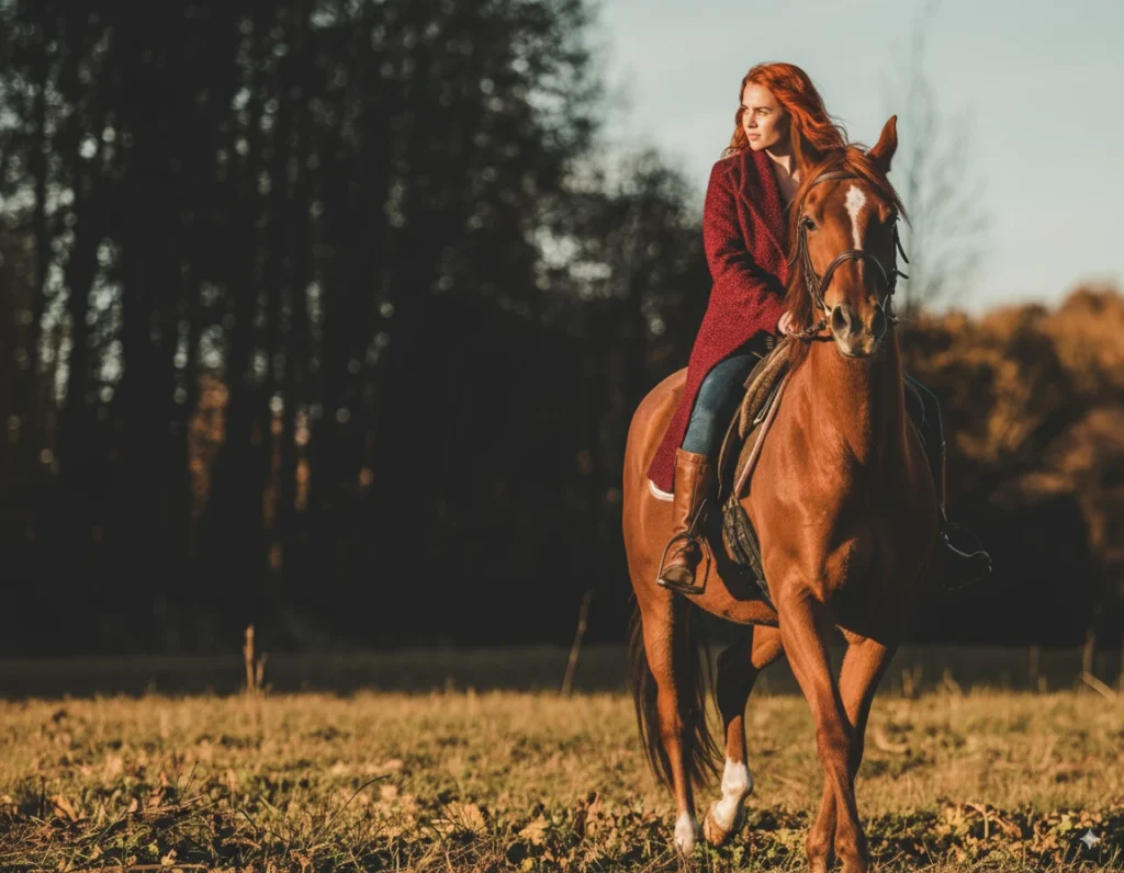 Horseback Model Photography